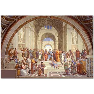 The School of Athens by Raphael