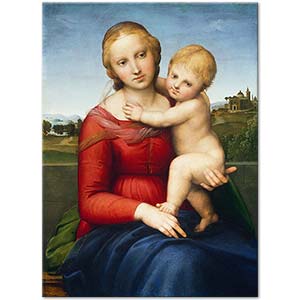 The Small Cowper Madonna by Raphael