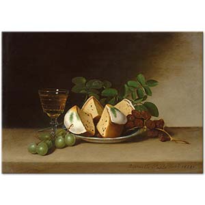 Still Life with Cake by Raphaelle Peale