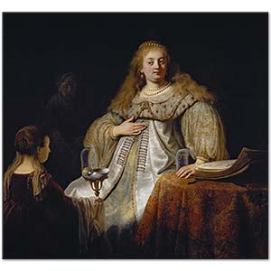 Judith at the Banquet of Holofernes by Rembrandt