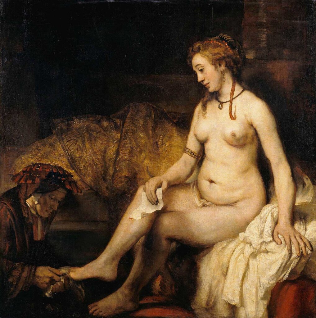 Bathsheba with King David's Letter by Rembrandt