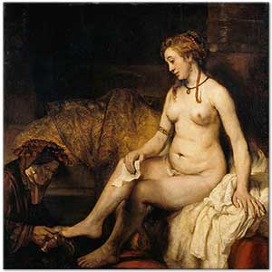 Bathsheba with King David's Letter by Rembrandt