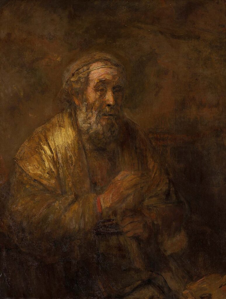 Homer by Rembrandt van Rijn