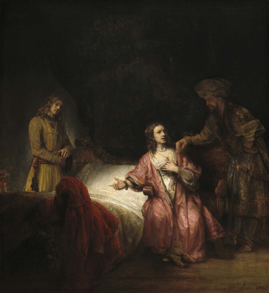 Joseph Accused by Potiphar's Wife by Rembrandt van Rijn