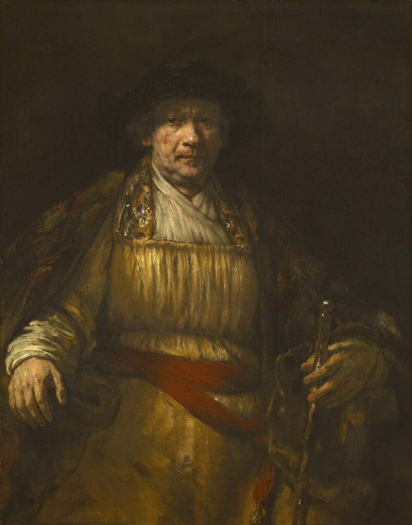 Self-Portrait by Rembrandt van Rijn