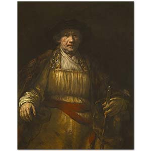 Self-Portrait by Rembrandt van Rijn