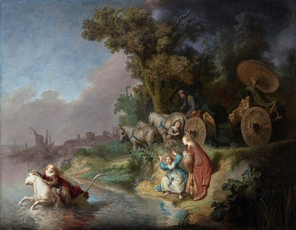 The Abduction of Europa by Rembrandt van Rijn