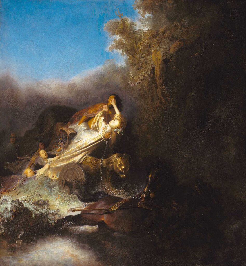The Abduction of Proserpina by Rembrandt van Rijn