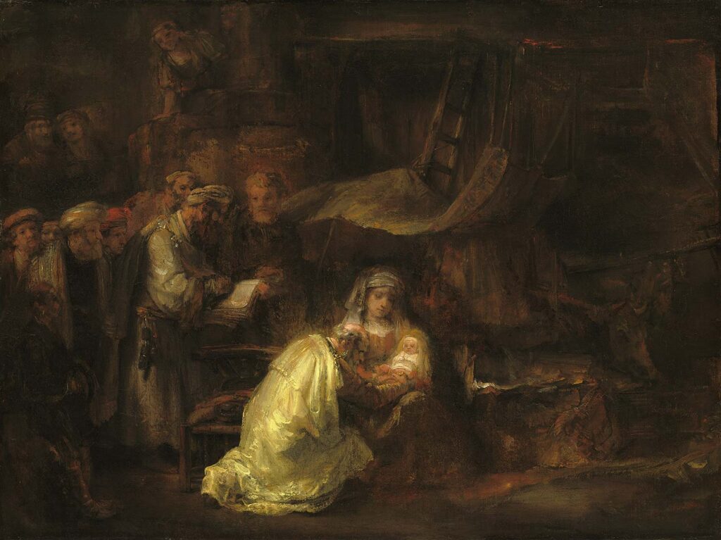 The Circumcision by Rembrandt van Rijn