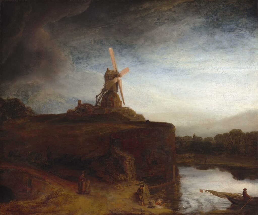 The Mill by Rembrandt van Rijn