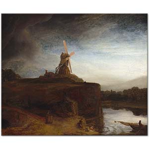 The Mill by Rembrandt van Rijn