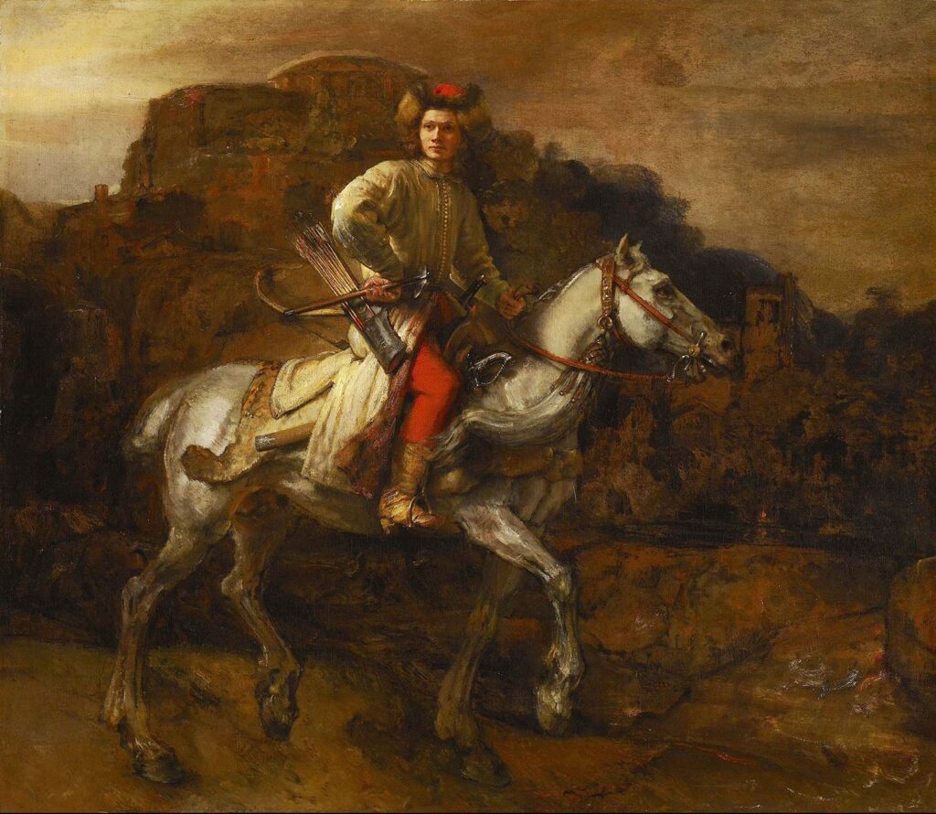 The Polish Rider by Rembrandt van Rijn