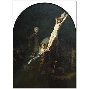 The Raising of the Cross by Rembrandt van Rijn