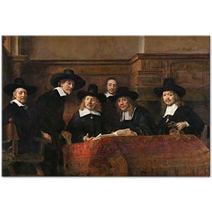 The Syndics by Rembrandt van Rijn