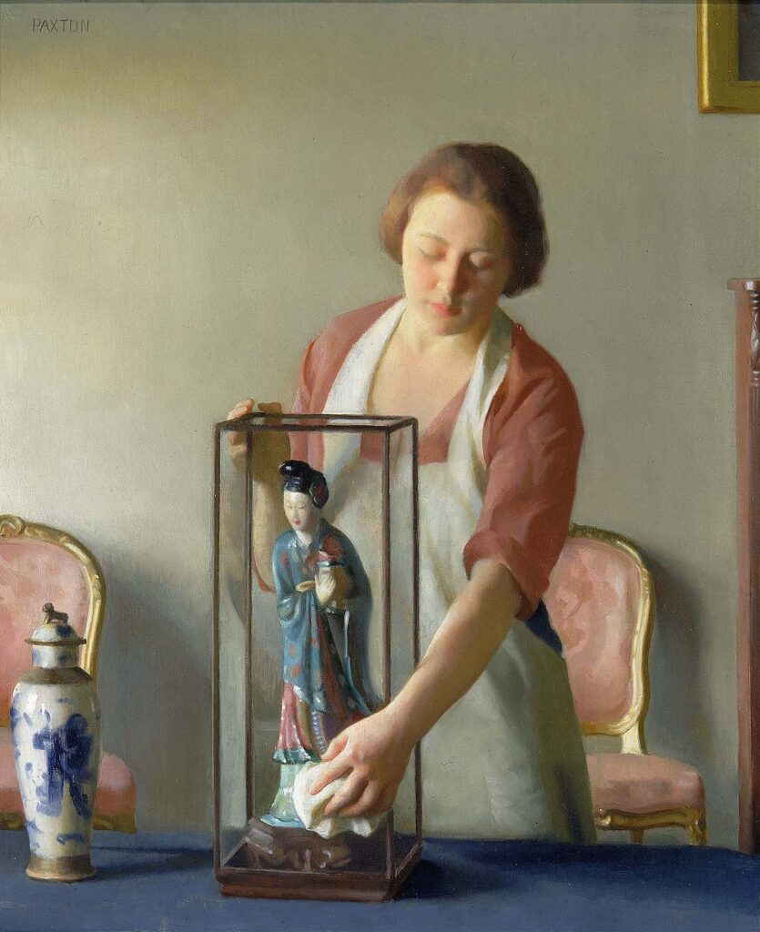 The Figurine by William McGregor Paxton