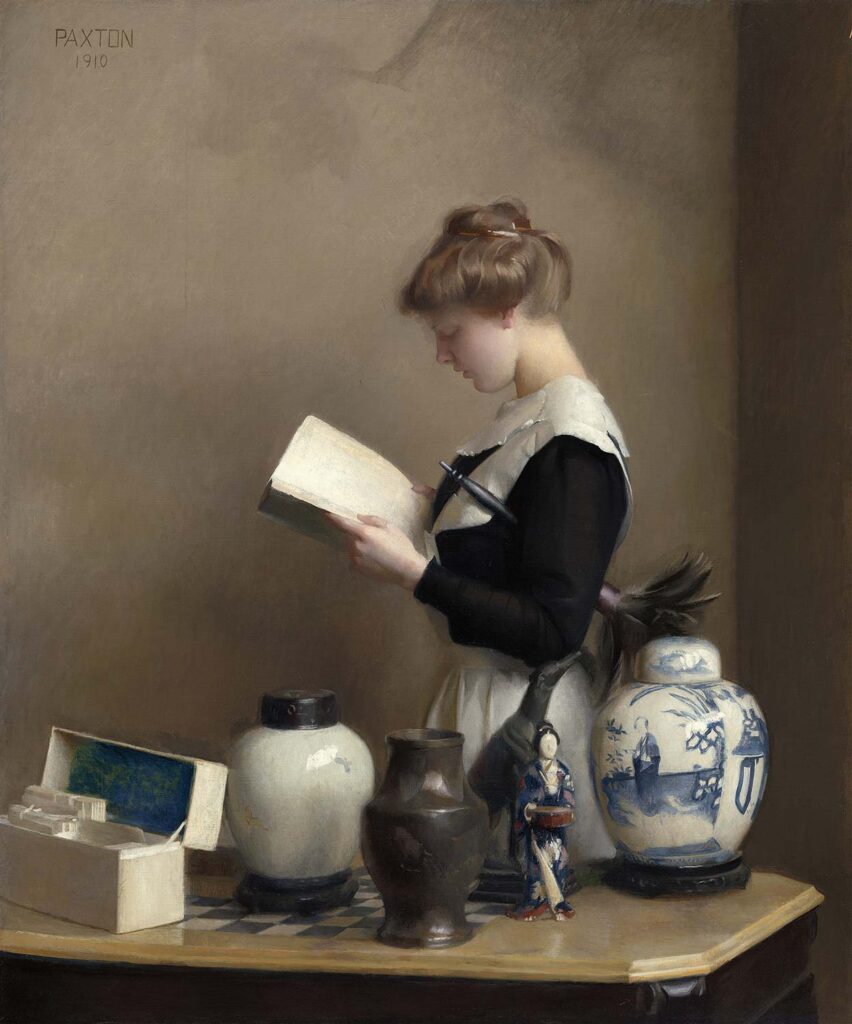 The House Maid by William McGregor Paxton