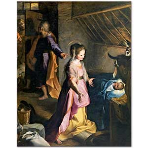 The Nativity by Federico Barocci