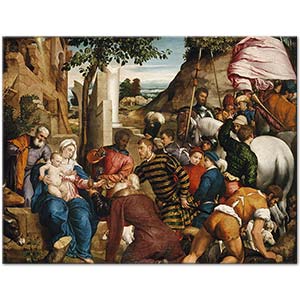 The Adoration of the Kings by Jacopo Bassano