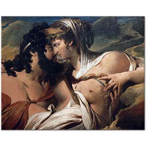 Jupiter and Juno on Mount Ida by James Barry