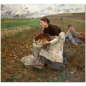 October by Jules Bastien-Lepage