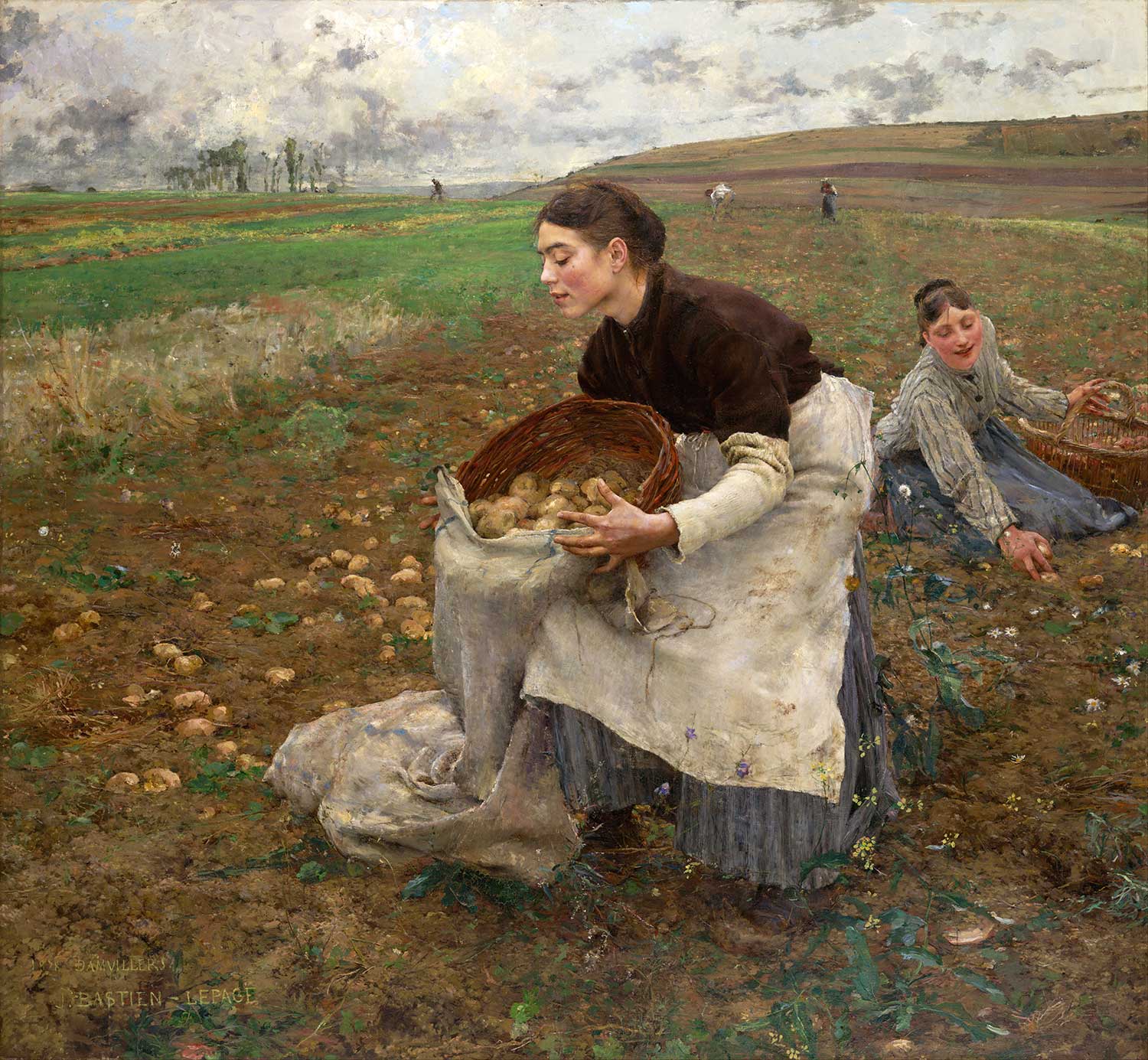 October by Jules Bastien-Lepage