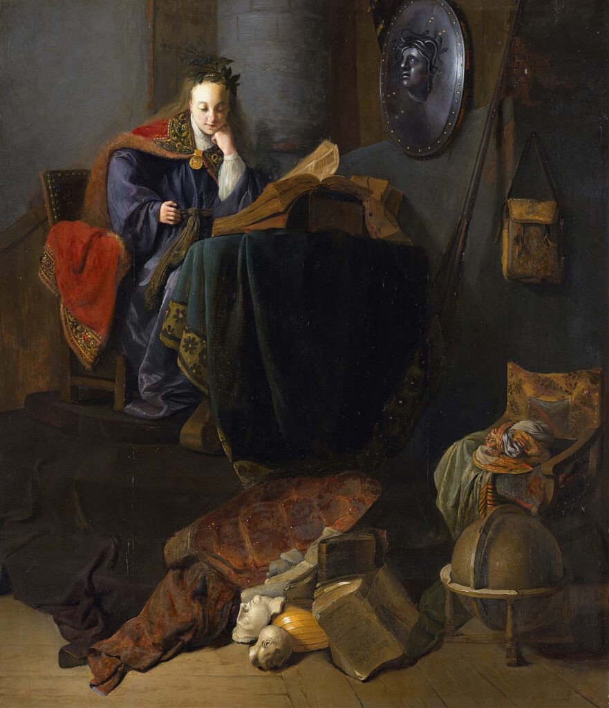 Minerva by Rembrandt van Rijn