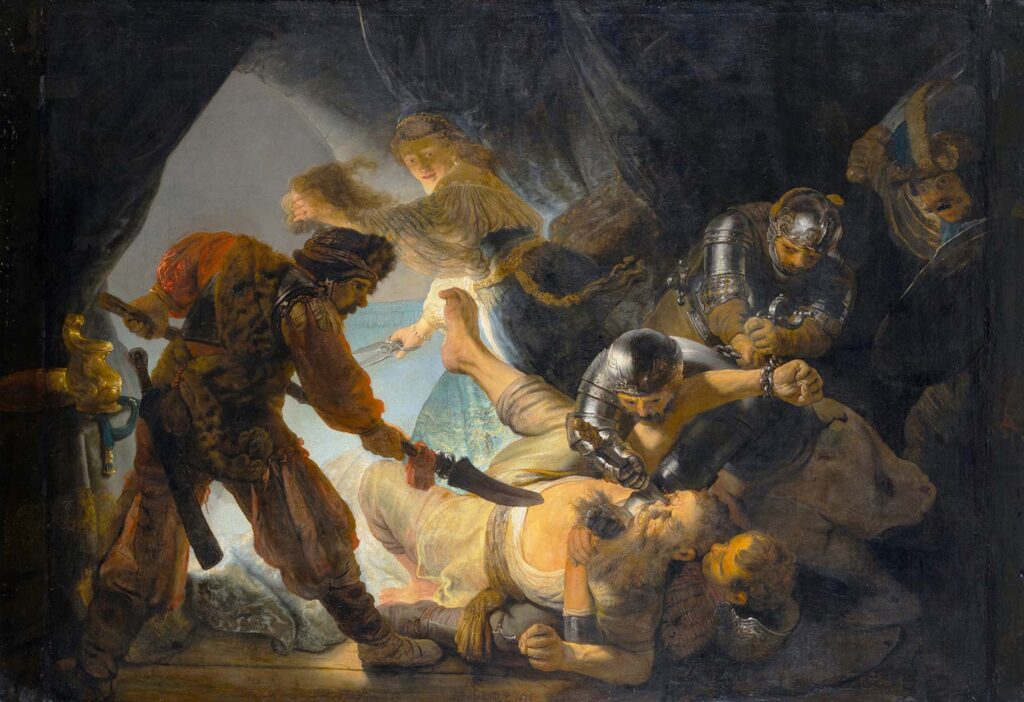 The Blinding of Samson by Rembrandt van Rijn