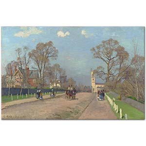 The Avenue Sydenham by Camille Pissarro