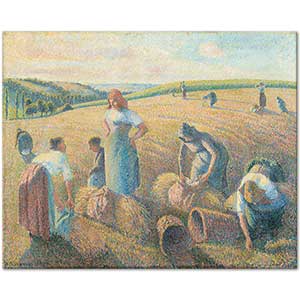 The Gleaners (Les Glaneuses) by Camille Pissarro