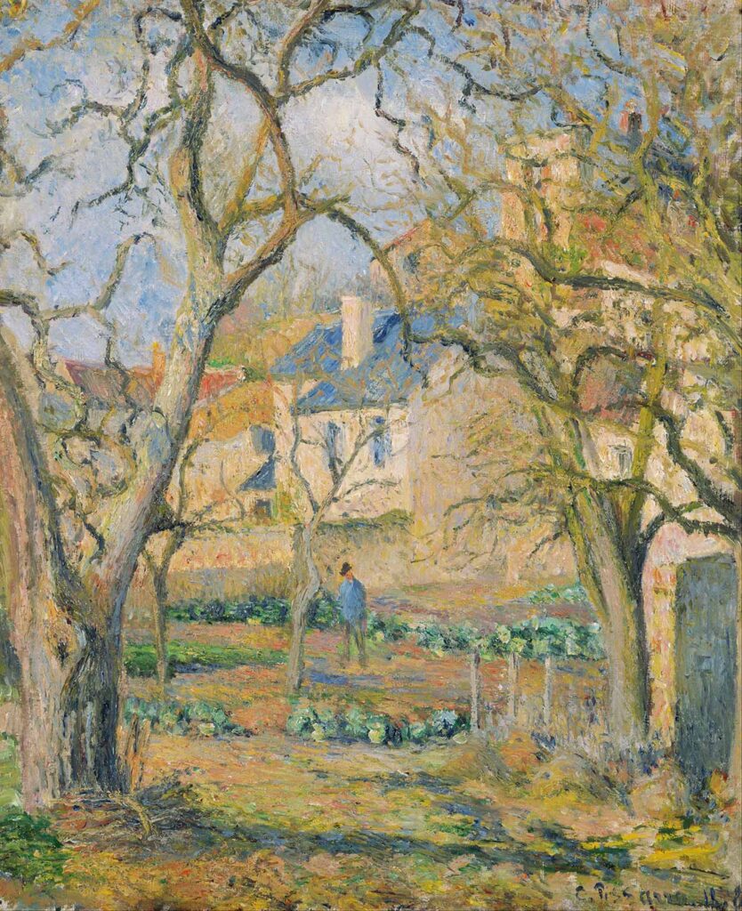 Vegetable Garden by Camille Pissarro