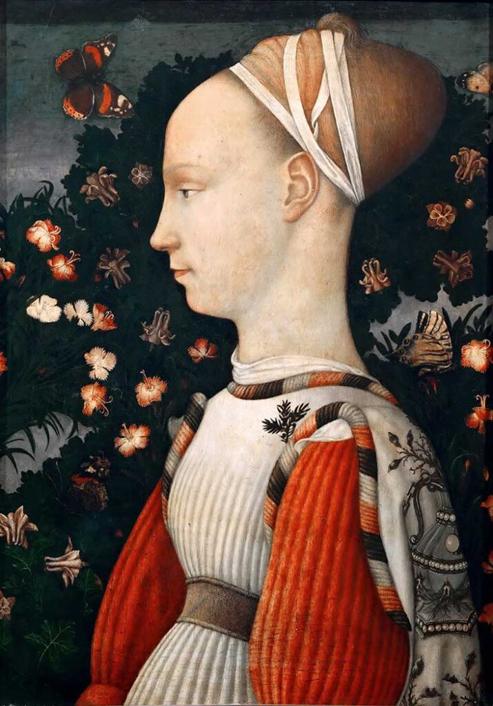 Portrait of a Princess by Pisanello