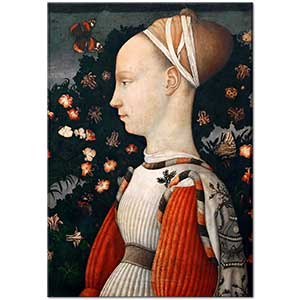 Portrait of a Princess by Pisanello