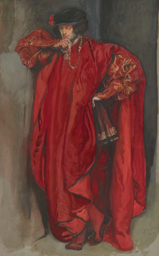 Iago from Othello by Edwin Austin Abbey