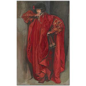 Iago from Othello by Edwin Austin Abbey