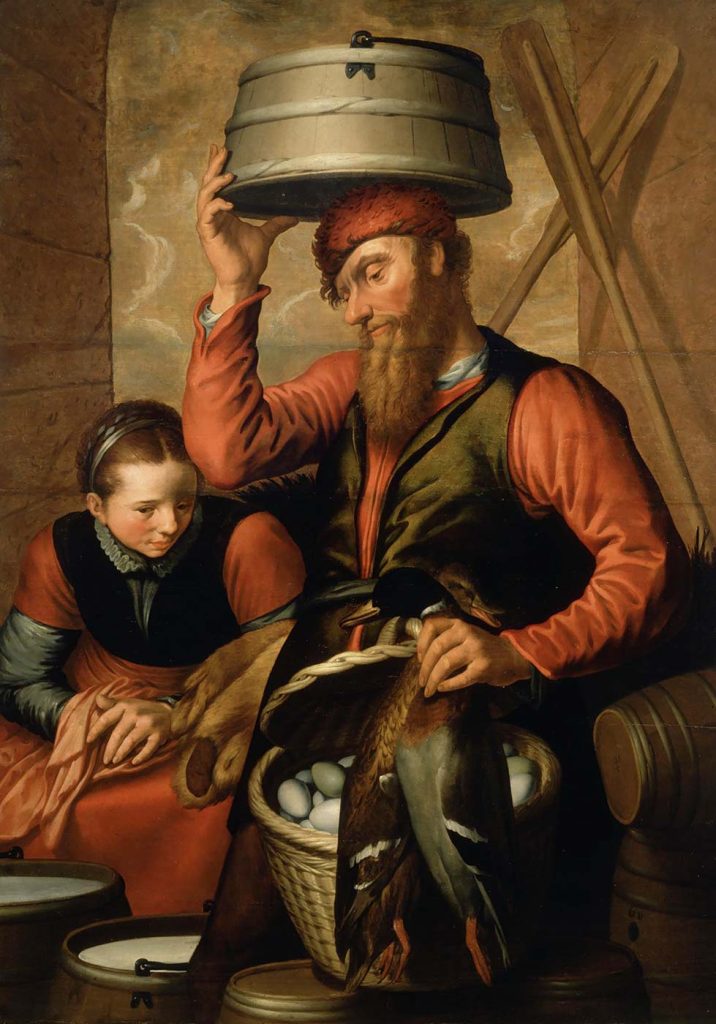 Trader in Game by Pieter Aertsen