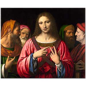 Christ Among the Doctors by Bernardino Luini