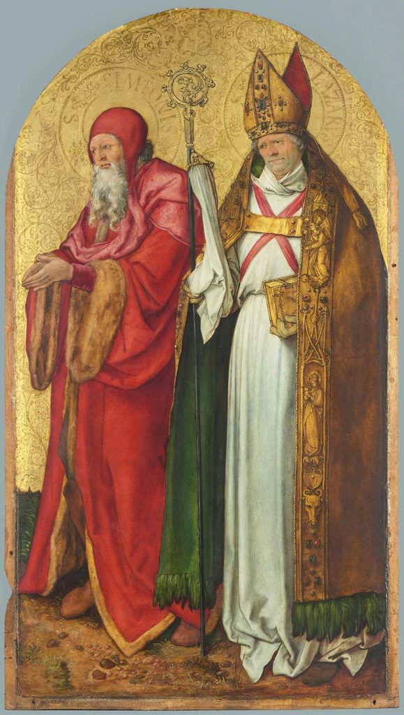 St Simeon and St Lazarus by Albrecht Dürer