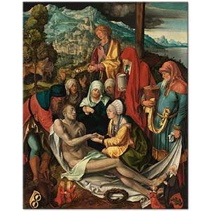The Lamentation of Christ by Albrecht Dürer