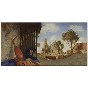 A View of Delft by Carel Fabritius