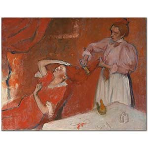 Combing the Hair ('La Coiffure') by Edgar Degas