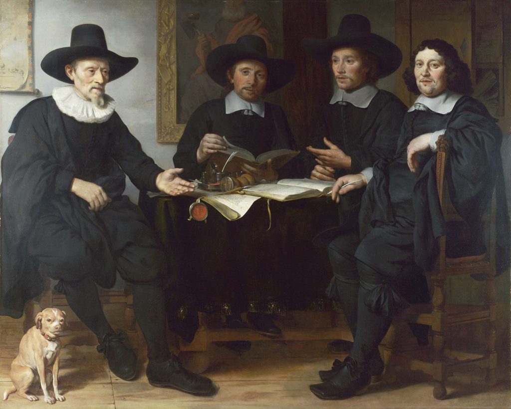Group Portrait by Gerbrand van den Eeckhout