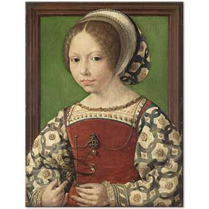 A Young Princess by Jan Gossaert