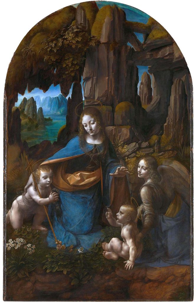 The Virgin of the Rocks by Leonardo da Vinci