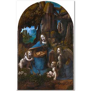 The Virgin of the Rocks by Leonardo da Vinci
