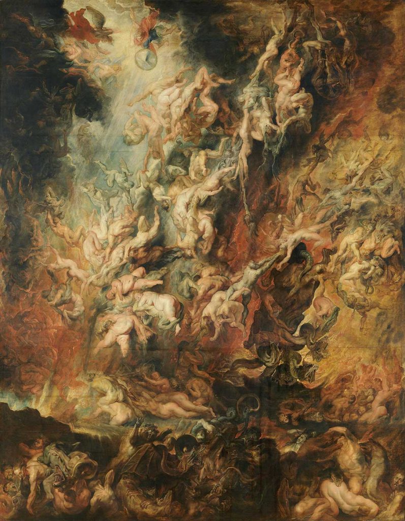 The Fall of the Damned by Peter Paul Rubens