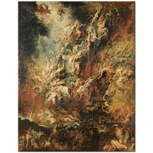 The Fall of the Damned by Peter Paul Rubens